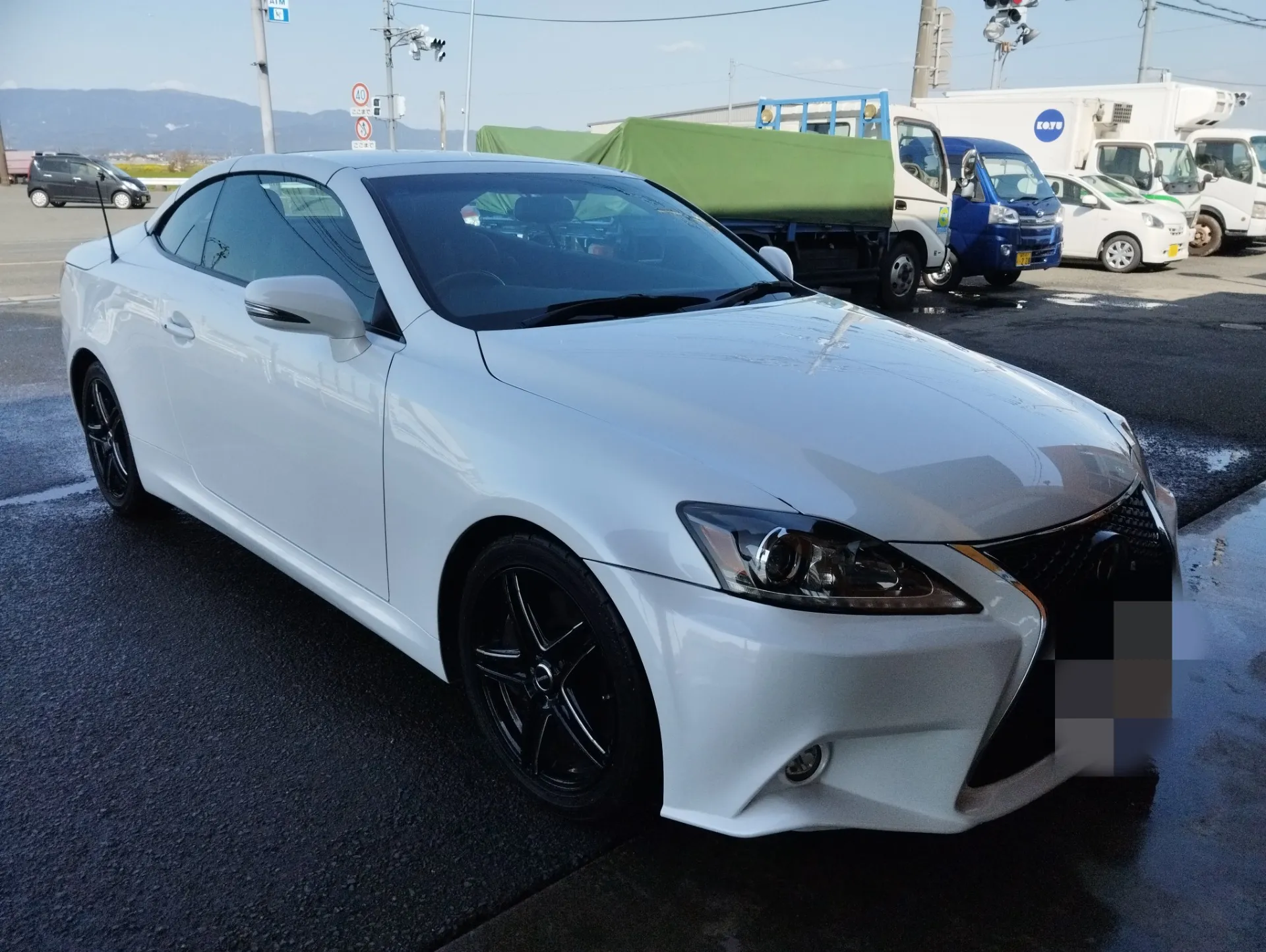 LEXUS　IS350C　車検整備