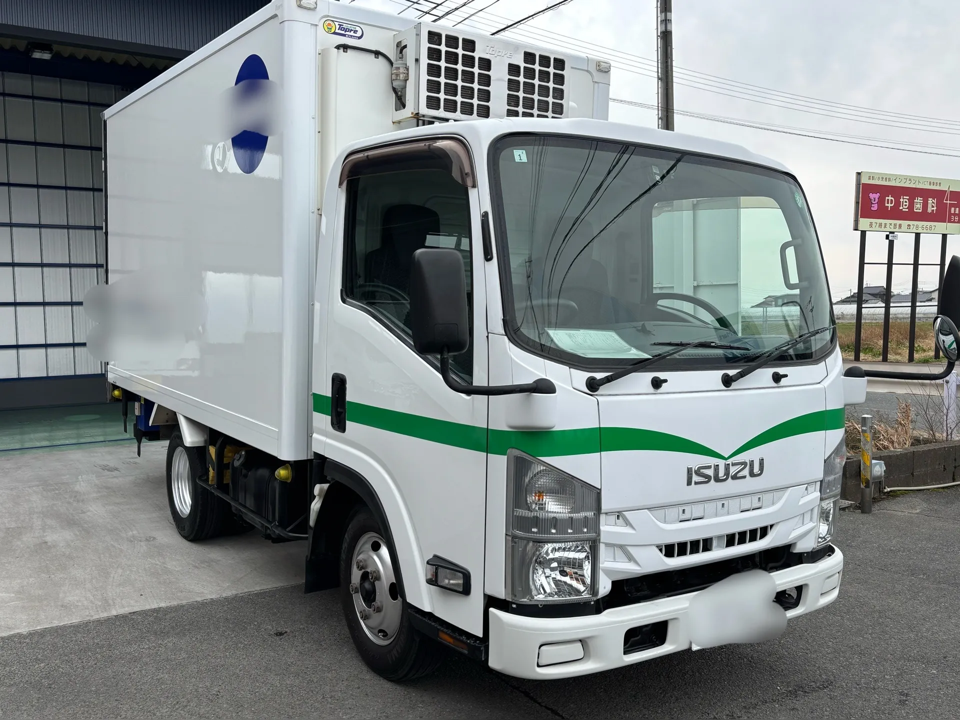 ISUZU　エルフ　冷蔵冷凍車　中古新規整備