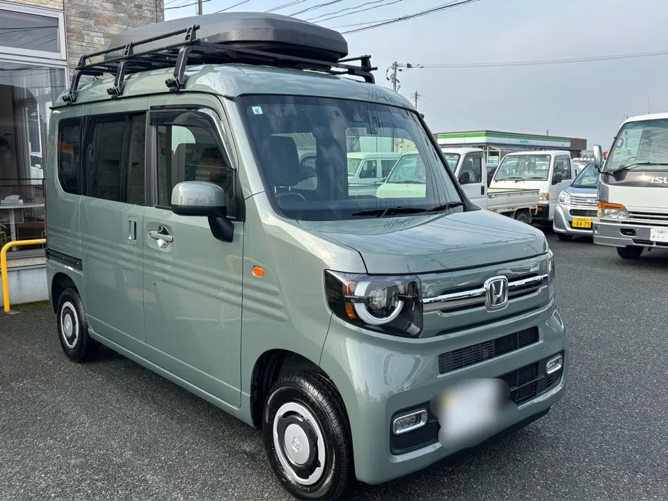 HONDA　N-BOX＋スタイルファンターボ　中古車リース販売