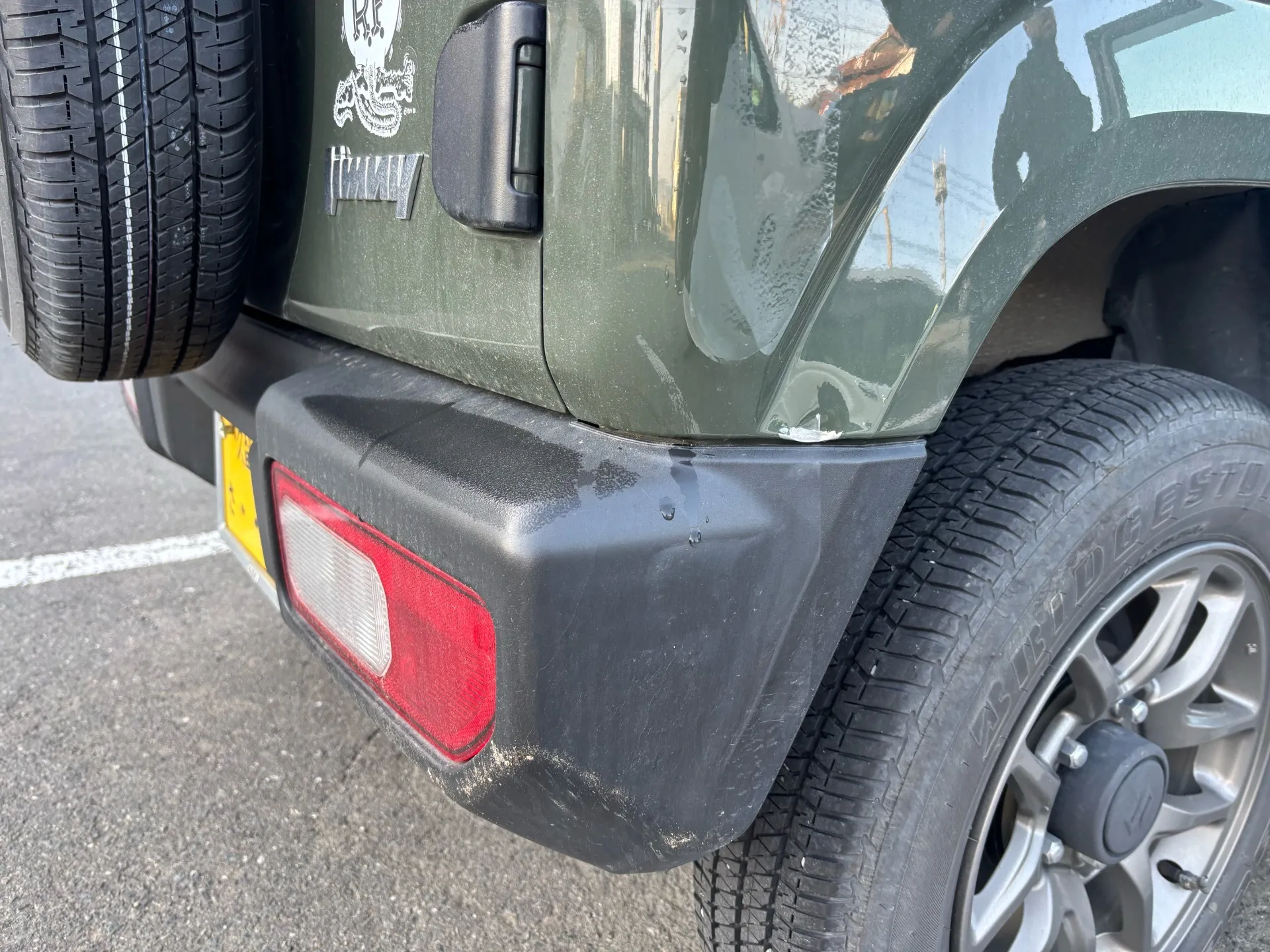 SUZUKI　ジムニー　鈑金塗装